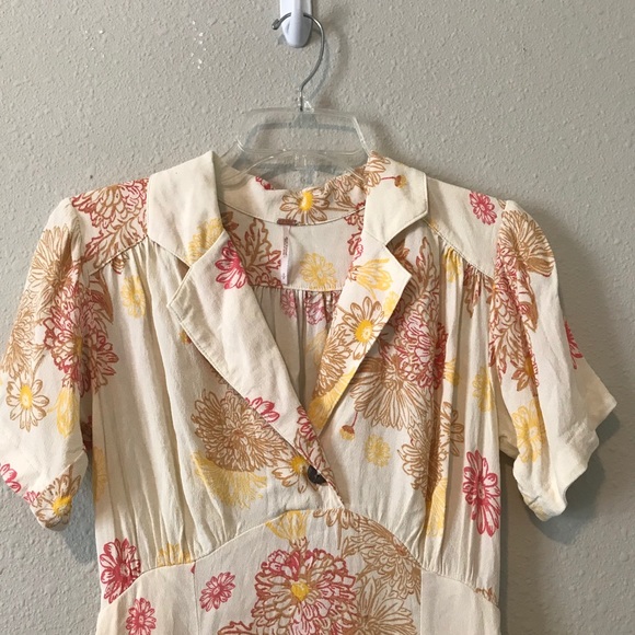 Free People Blue Hawaii Mini Dress - Picture 4 of 7